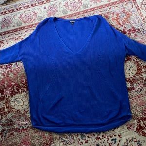 🍂🍁 Express blue oversized knit sweater